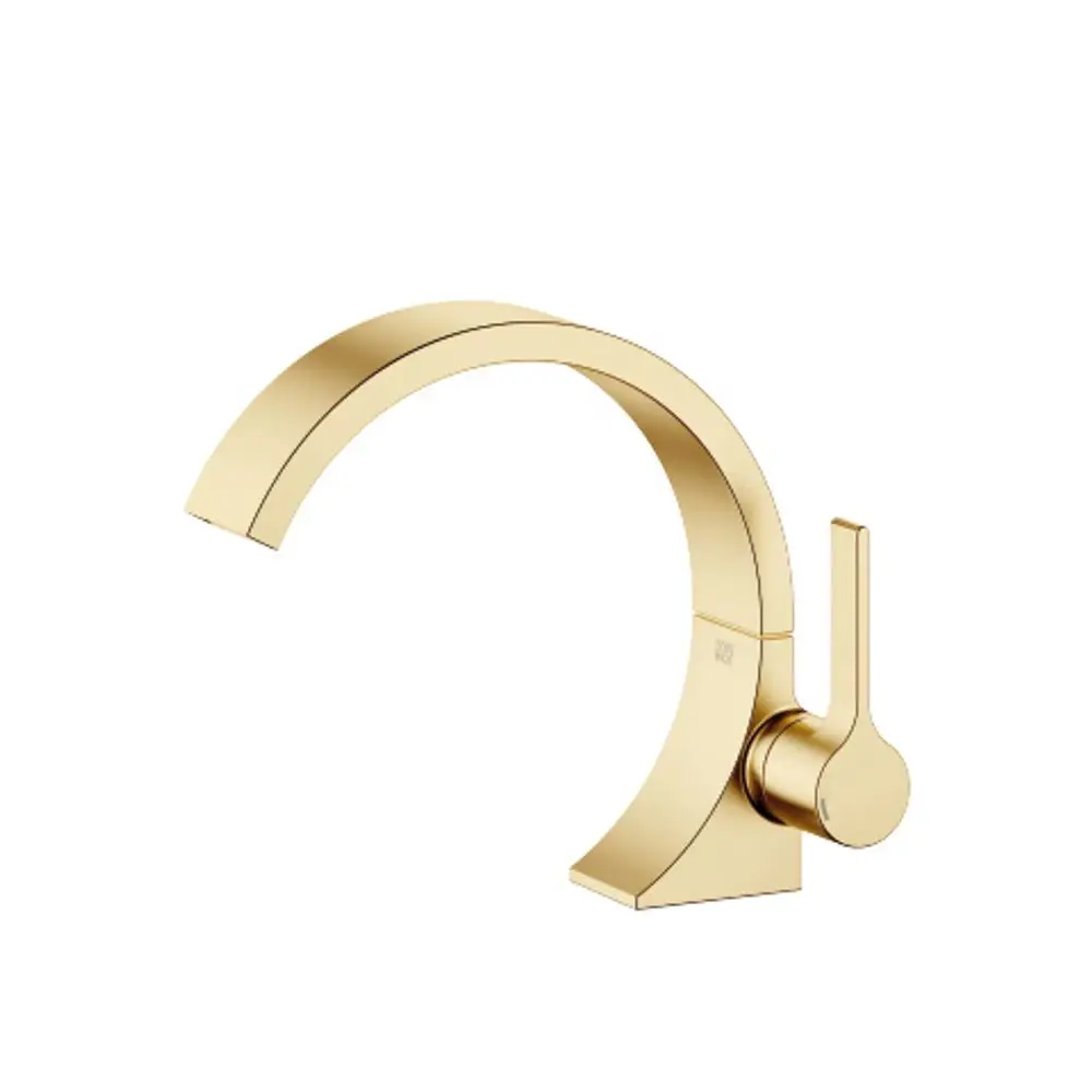 Dornbracht-CYO-Waschtisch-Einhandbatterie-ohne Ablaufgarnitur-Ausladung 177mm-Messing gebürstet (23kt), 33525811-28 Galeriebild 1